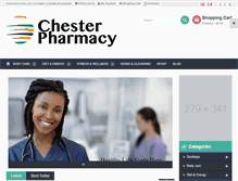 Tablet Screenshot of chesterpharmacy.com